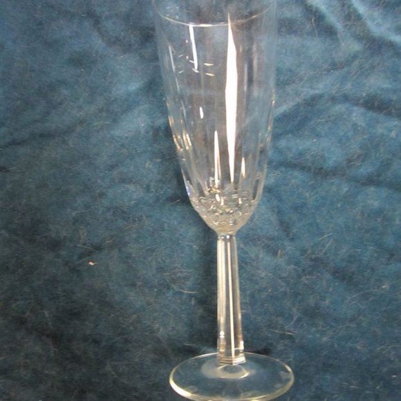 70'S "DIAMANT" BY CRISTAL D'ARQUES DURAND FRANCE FLUTED CUT GLASS $15EA - Picture 5 of 6